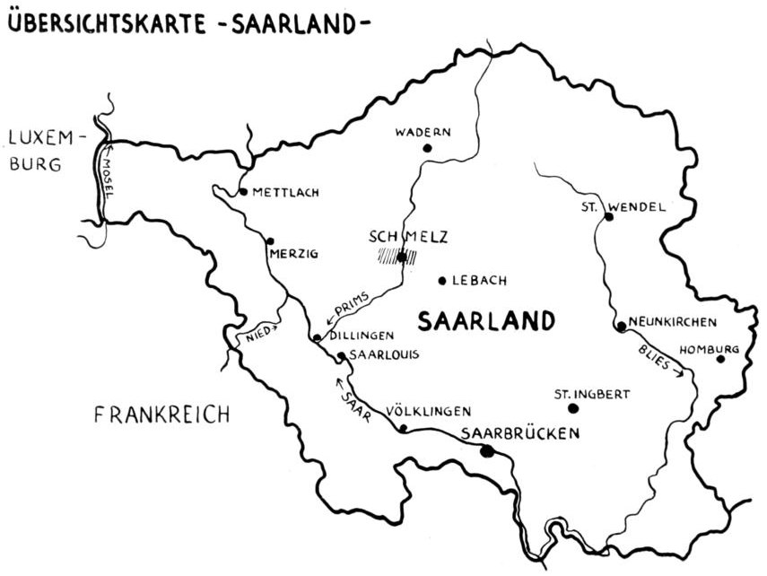 45+ Saarland Karte Flüsse Pics
